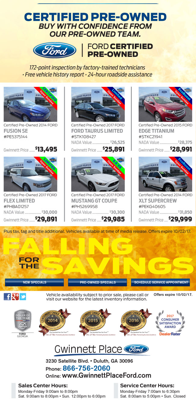 SUV Season Zero Percent Financing on all SUVs Place Ford